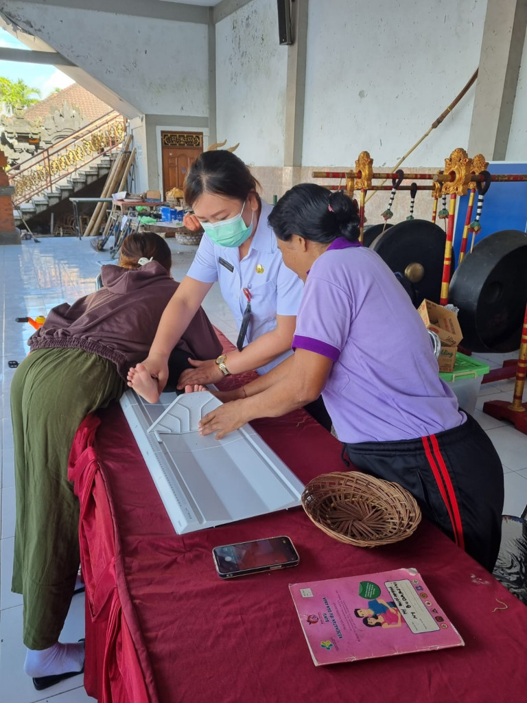 Kegiatan Posyandu di WIlayah Kerja UPTD Puskesmas Abiansemal III